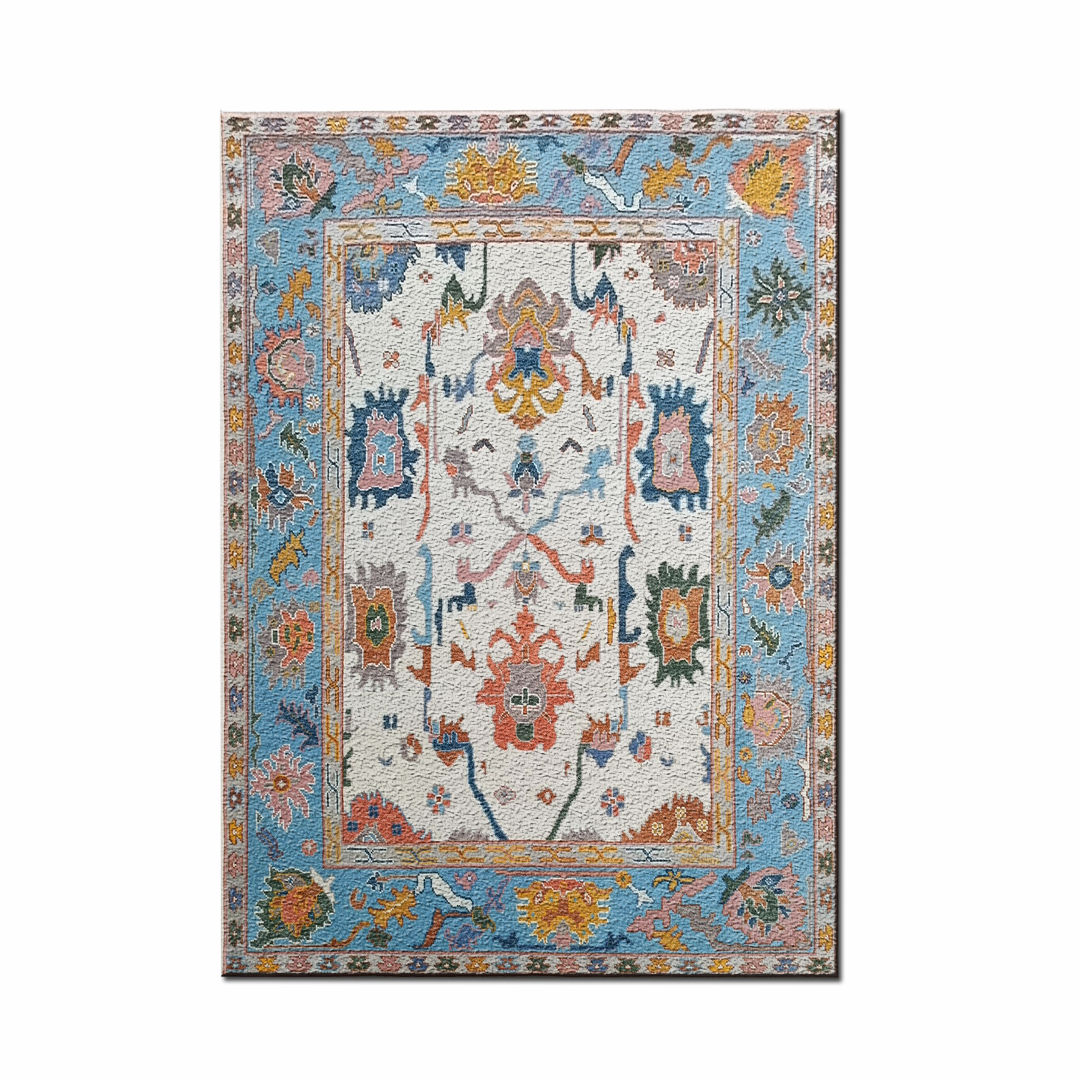 MIRAVONA - Hand Knotted Oushak Carpet